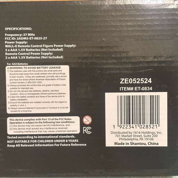 WALL-E Remote Control Figure - Picture 5 of 7